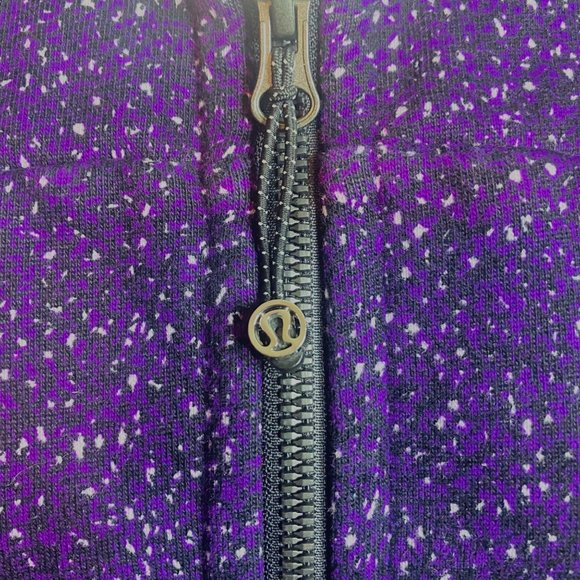 Lululemon puple space dye hooded jacket size 6 - Picture 2 of 9